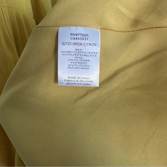 saltwater LUXE Celine Dotted Citrus Maxi Dress EUC - Picture 7 of 8